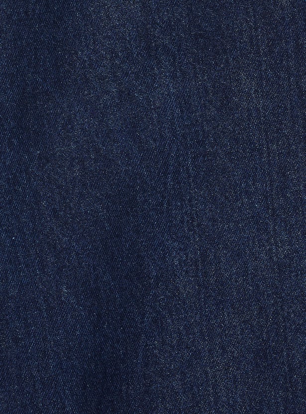 ALLEN SOLLY Boys Medium Wash Comfort Fit Jeans