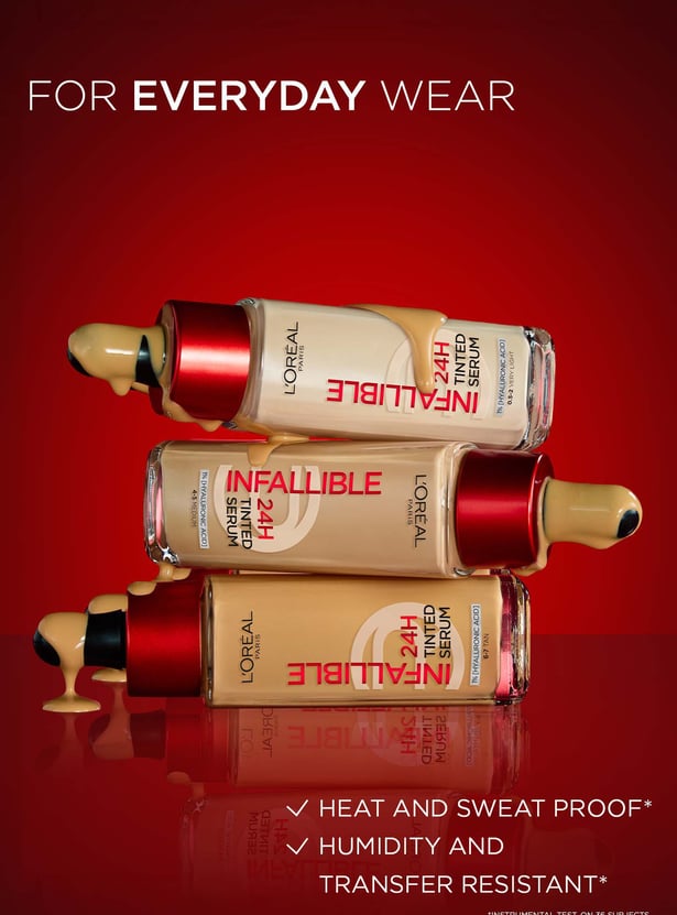 L'OREAL PARIS Infallible 24H Tinted Serum - Light Warm Nude - 30ml