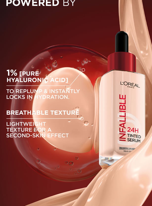 L'OREAL PARIS Infallible 24H Tinted Serum - Light Warm Nude - 30ml