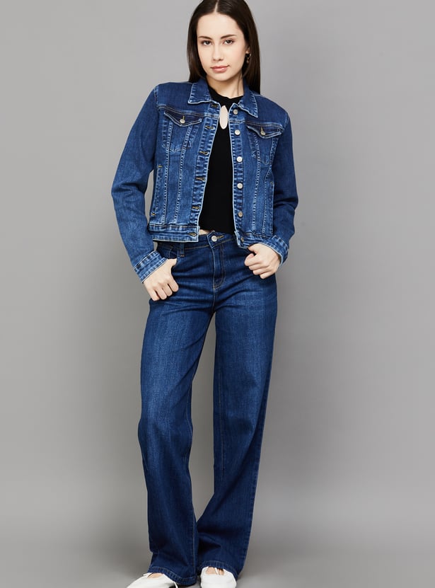 KRAUS Washed Denim Jacket