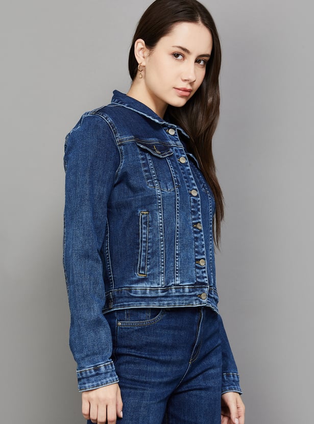 KRAUS Washed Denim Jacket