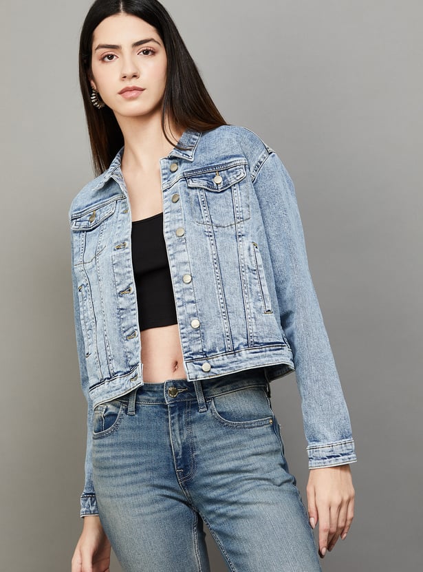 KRAUS Washed Denim Jacket