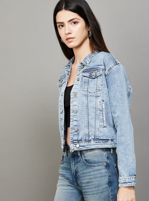 KRAUS Washed Denim Jacket