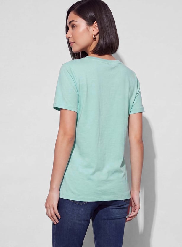 FAME FOREVER Solid T-shirt