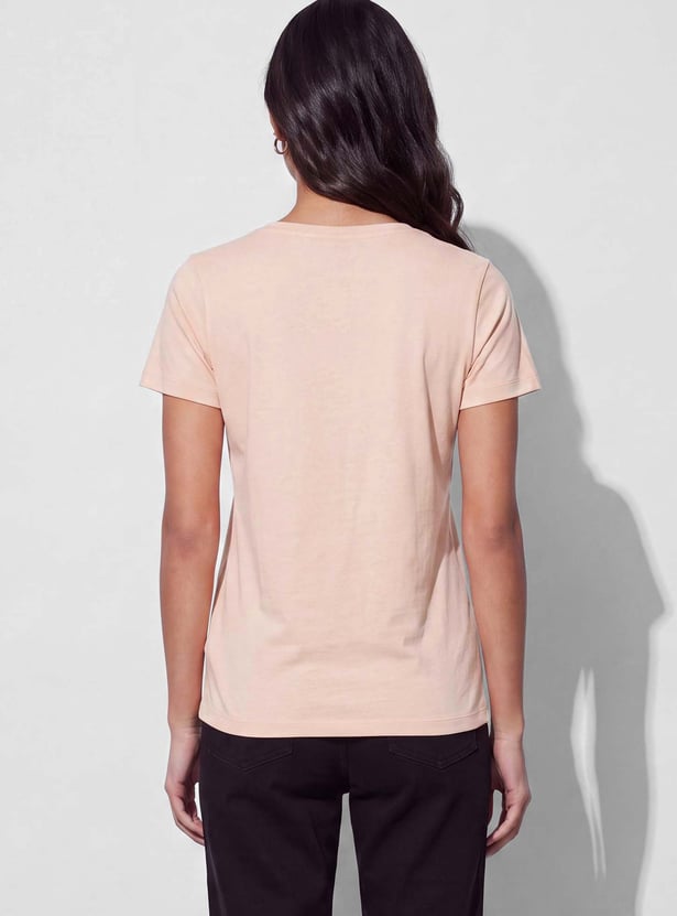 FAME FOREVER Solid T-shirt