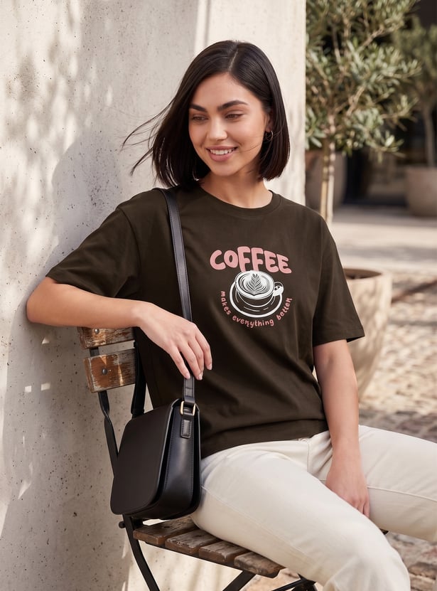 FAME FOREVER Printed T-shirt