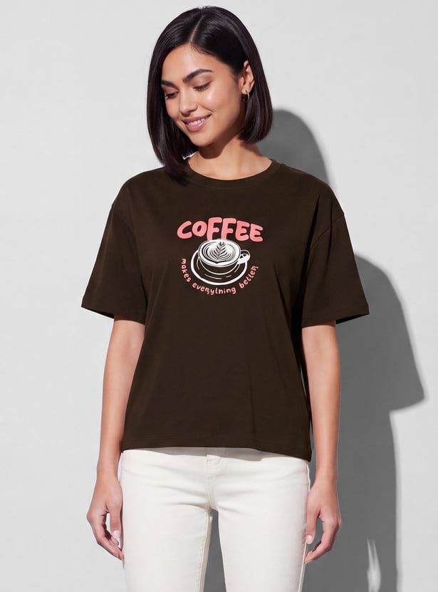 FAME FOREVER Printed T-shirt