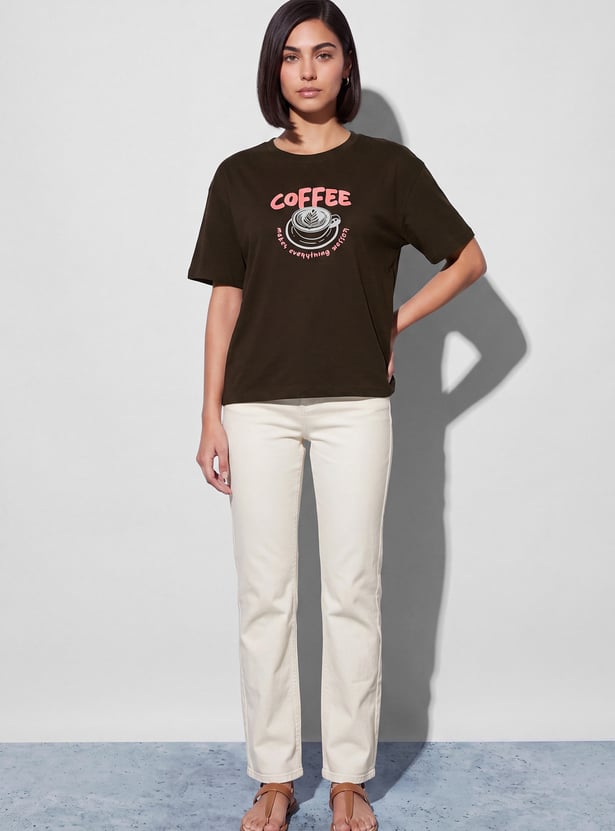 FAME FOREVER Printed T-shirt