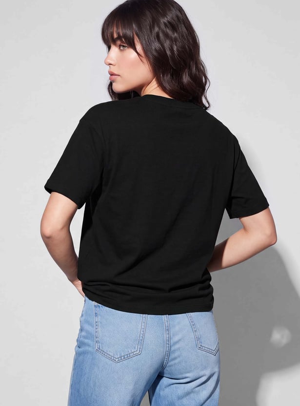 FAME FOREVER Graphic Print T-shirt