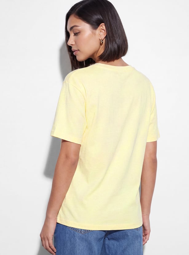 FAME FOREVER Graphic Print T-shirt