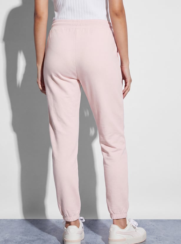 FAME FOREVER Solid Elasticated Joggers
