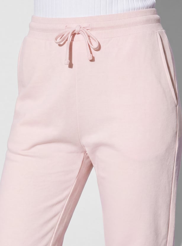 FAME FOREVER Solid Elasticated Joggers