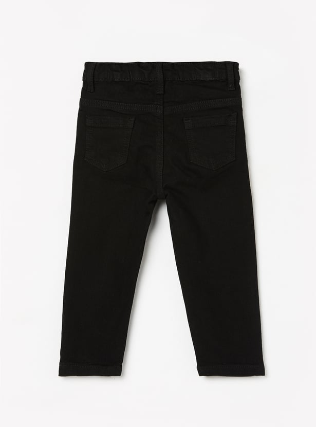 FS MINI KLUB Boys Solid Regular Jeans