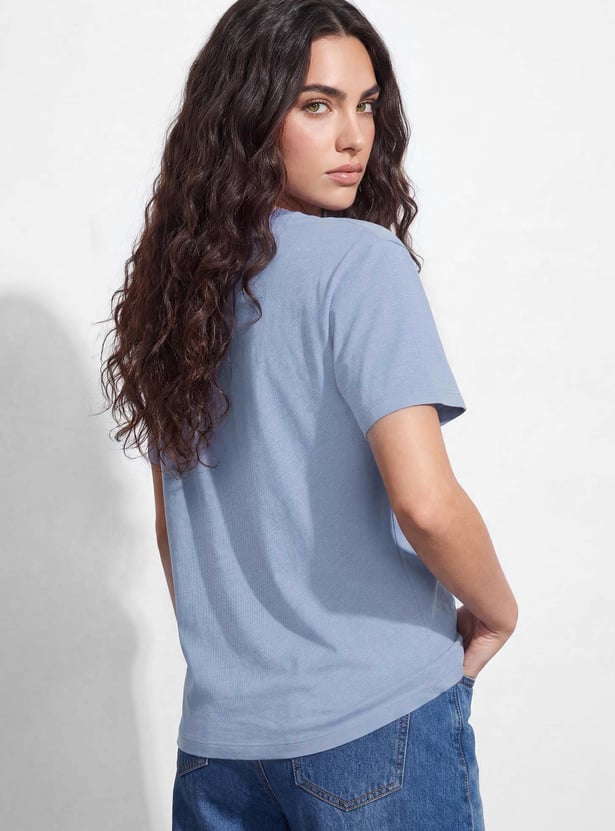 FAME FOREVER Solid T-shirt