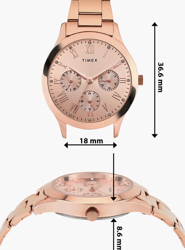 TIMEX Bracelet Strap Multifunction Watch - TW000Q810