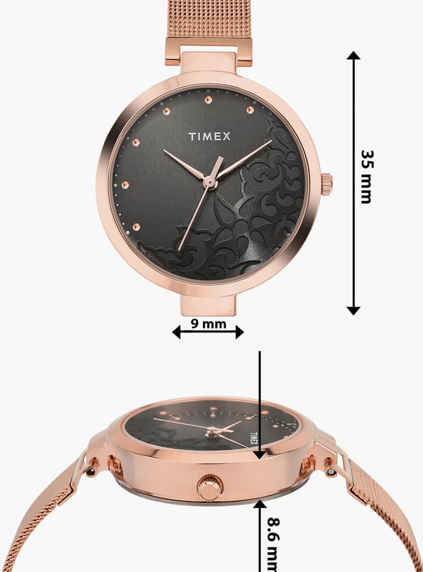 TIMEX Trendline Mesh Analog Watch-TW000X222