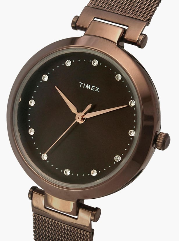 TIMEX Fashion Mesh Analog Watch-TWEL11825