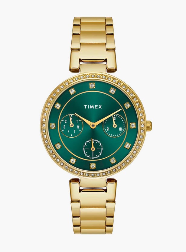 TIMEX Fashion Embellished Multifunction Watch - TWEL18700
