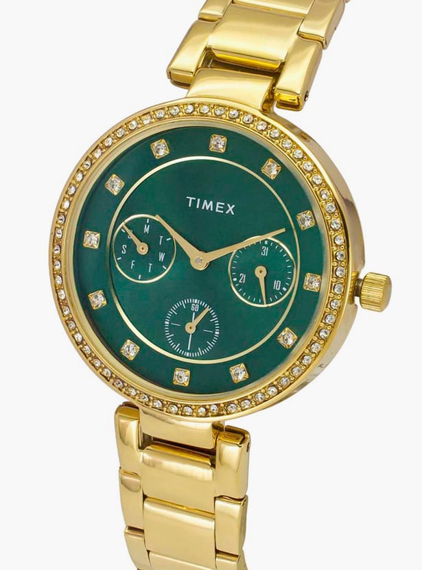 TIMEX Fashion Embellished Multifunction Watch - TWEL18700