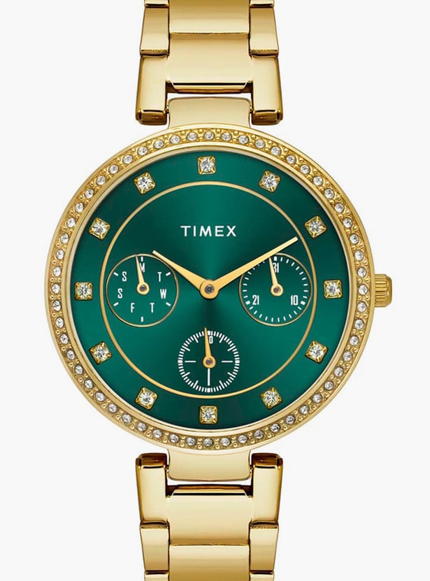 TIMEX Fashion Embellished Multifunction Watch - TWEL18700