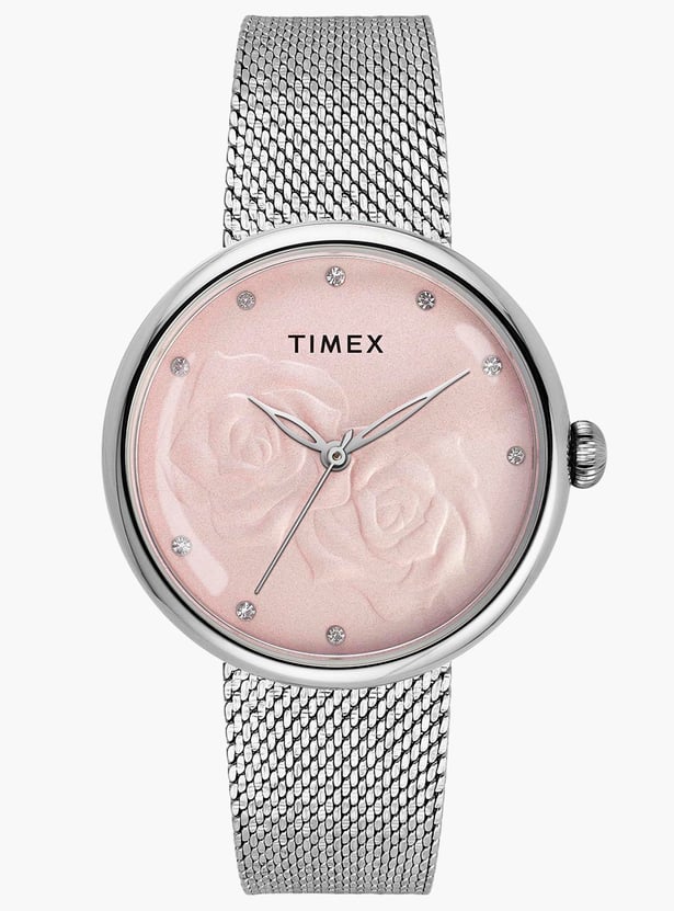 TIMEX Fashion Mesh Analog Watch - TWEL19300