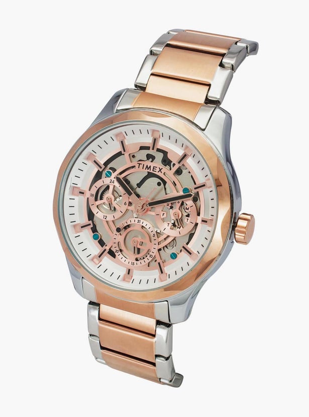 TIMEX E-Class Skeleton Multifunction Watch-TW0TG7629