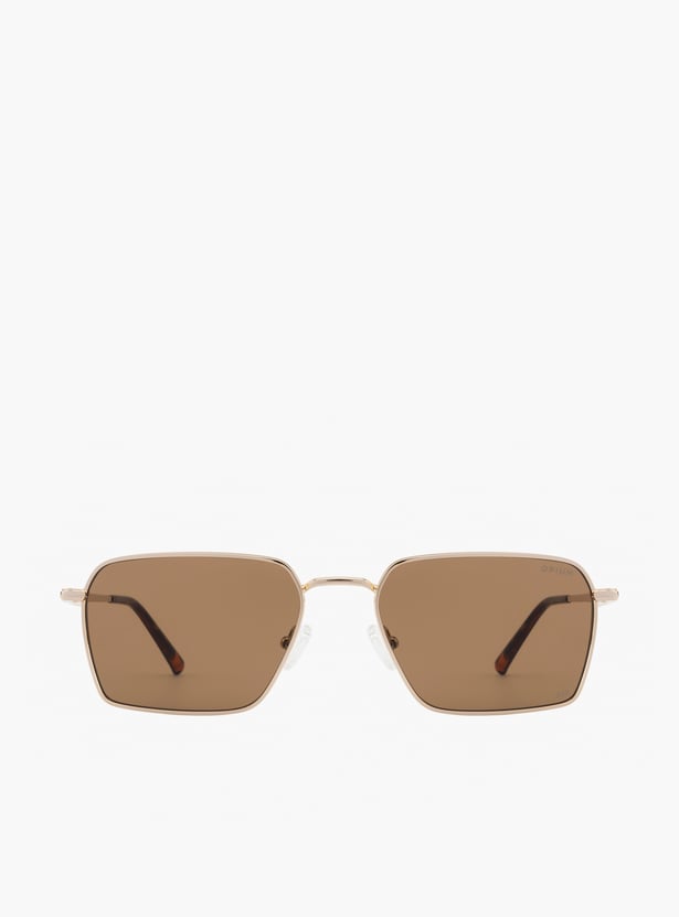 OPIUM Polarized Geometric Sunglasses - OP-10509-C03-56