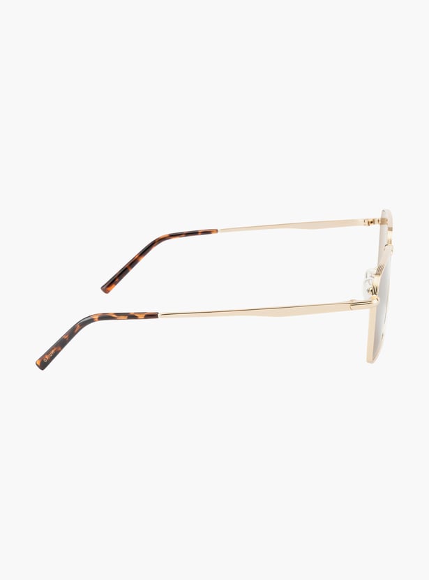 OPIUM Polarized Geometric Sunglasses - OP-10509-C03-56
