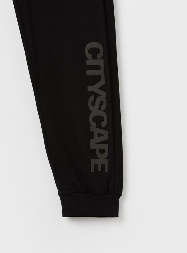 FAME FOREVER Boys Graphic Print Joggers