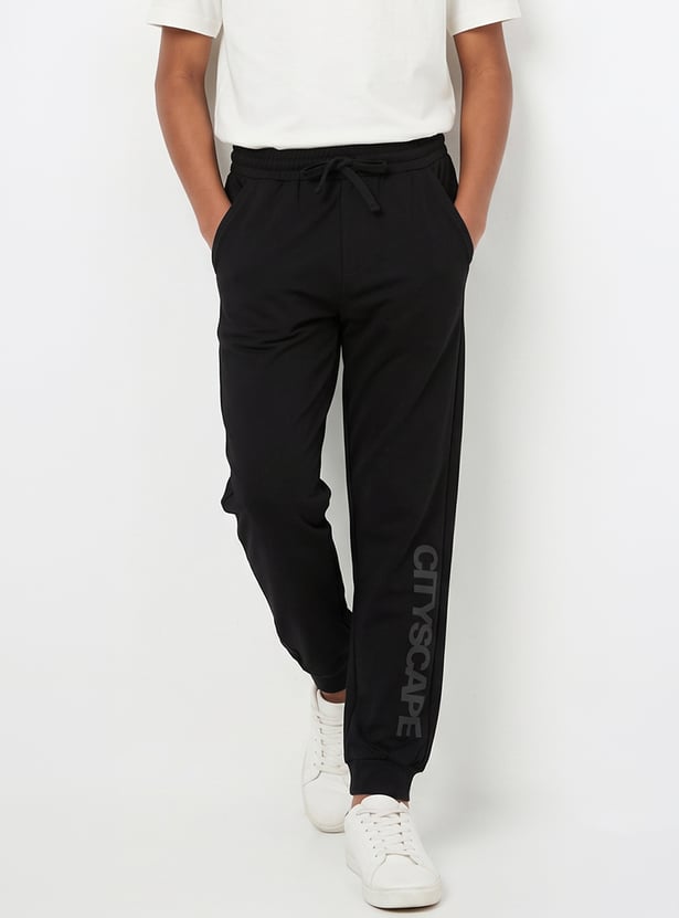 FAME FOREVER Boys Graphic Print Joggers