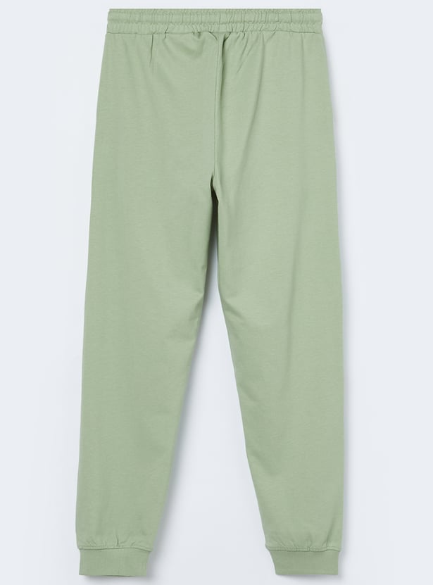 FAME FOREVER Boys Typographic Print Joggers