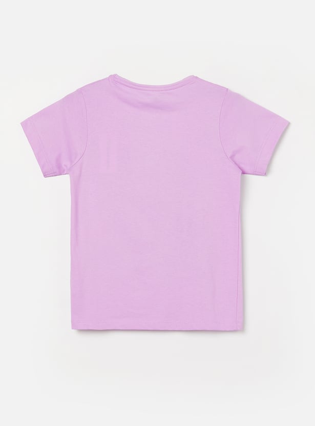 FAME FOREVER Girls Graphic Print T-shirt