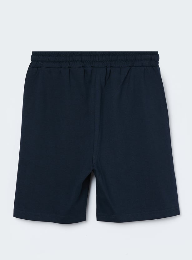 FAME FOREVER Boys Numeric Print Shorts