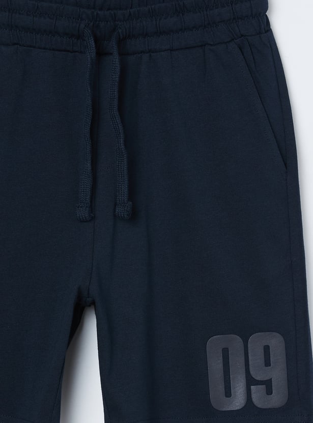 FAME FOREVER Boys Numeric Print Shorts