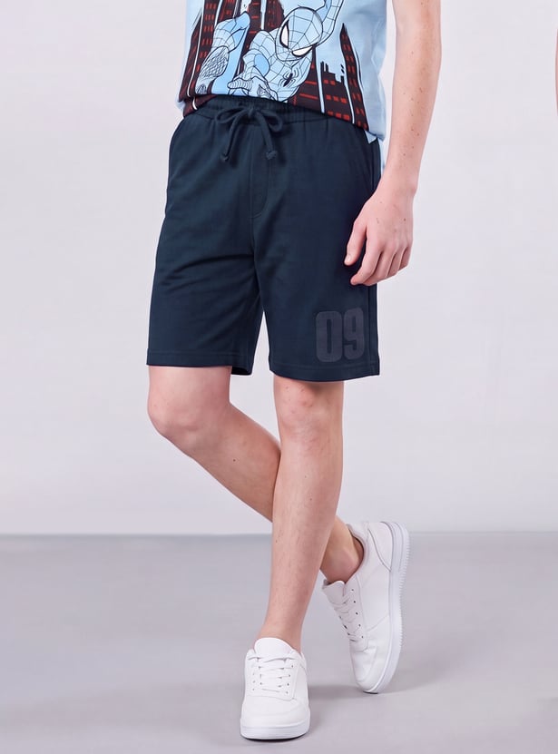 FAME FOREVER Boys Numeric Print Shorts