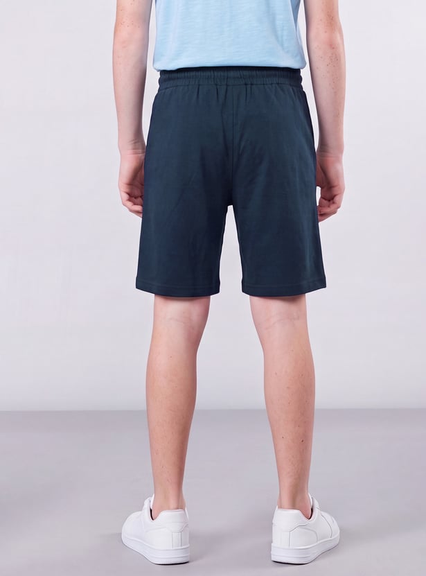 FAME FOREVER Boys Numeric Print Shorts