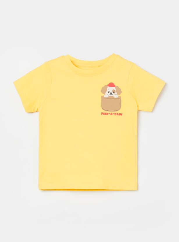 FAME FOREVER Boys Printed T-shirt