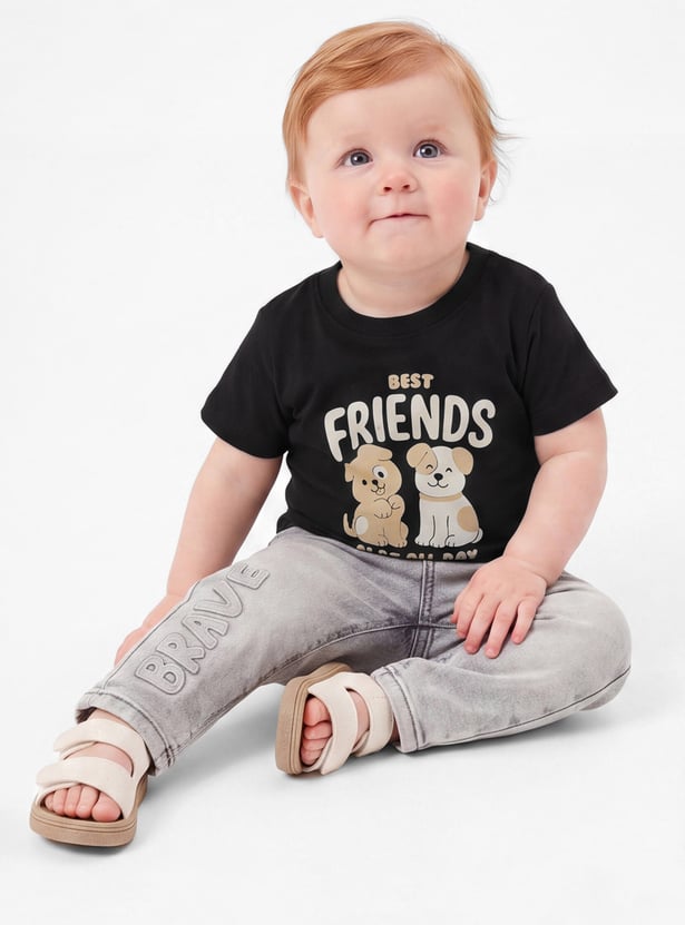 FAME FOREVER Boys Graphic Print T-shirt