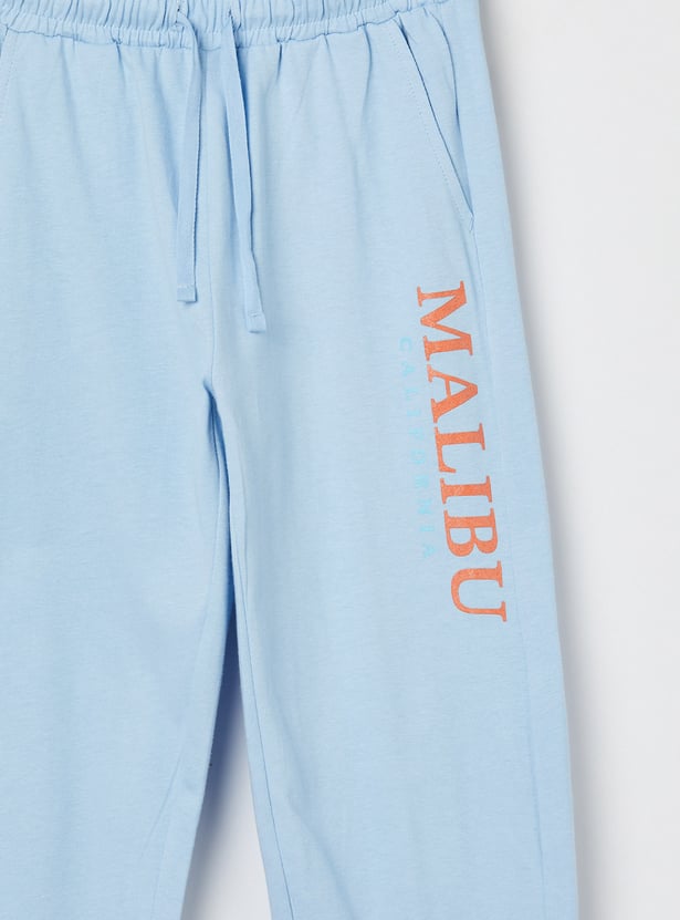 FAME FOREVER Girls Solid Track Pants