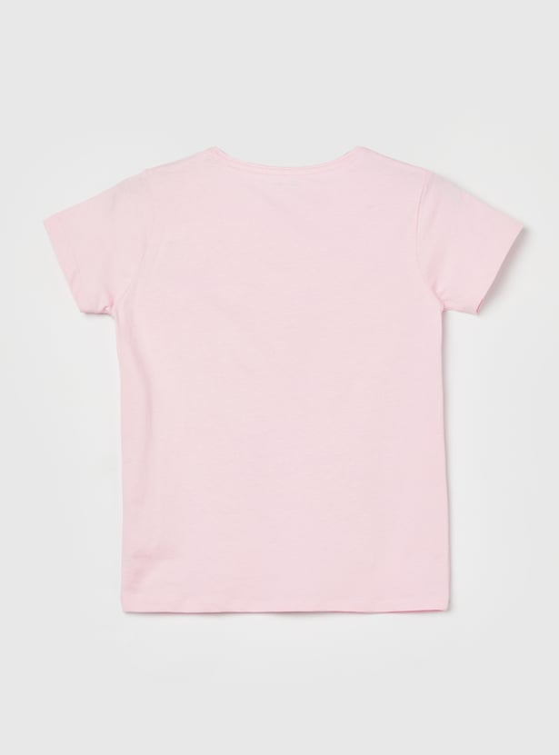 FAME FOREVER Girls Printed T-shirt