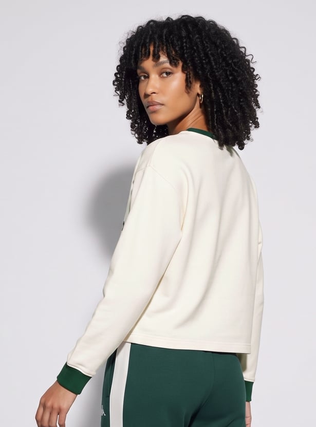 KAPPA Graphic Print Crop T-shirt