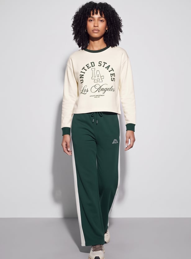 KAPPA Graphic Print Crop T-shirt
