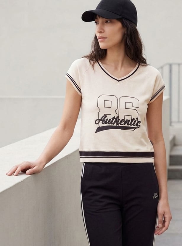 KAPPA Typographic Print T-shirt