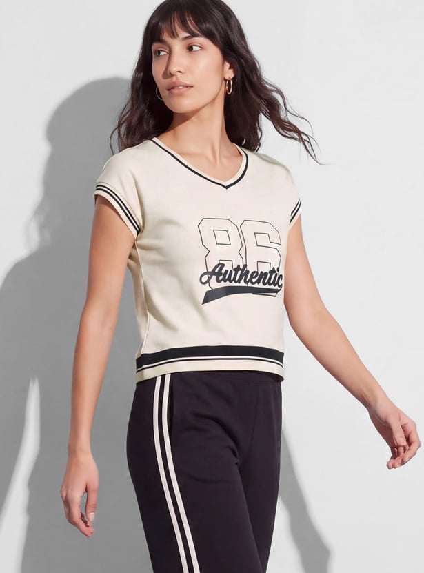 KAPPA Typographic Print T-shirt