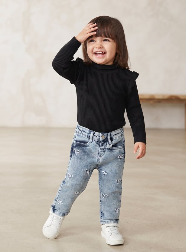 FAME FOREVER Girls Knitted Sweater