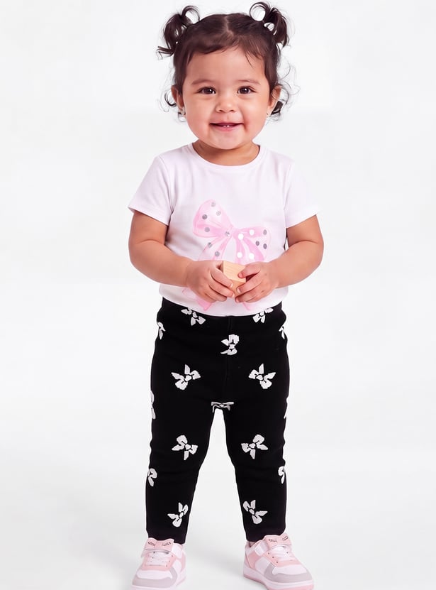 FAME FOREVER Girls Printed Leggings