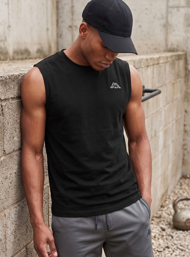 KAPPA Solid Sleeveless T-shirt