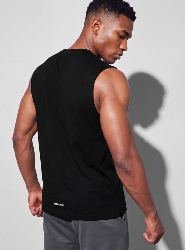 KAPPA Solid Sleeveless T-shirt