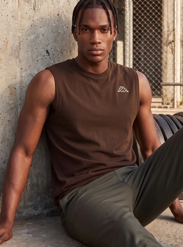 KAPPA Solid Sleeveless T-shirt