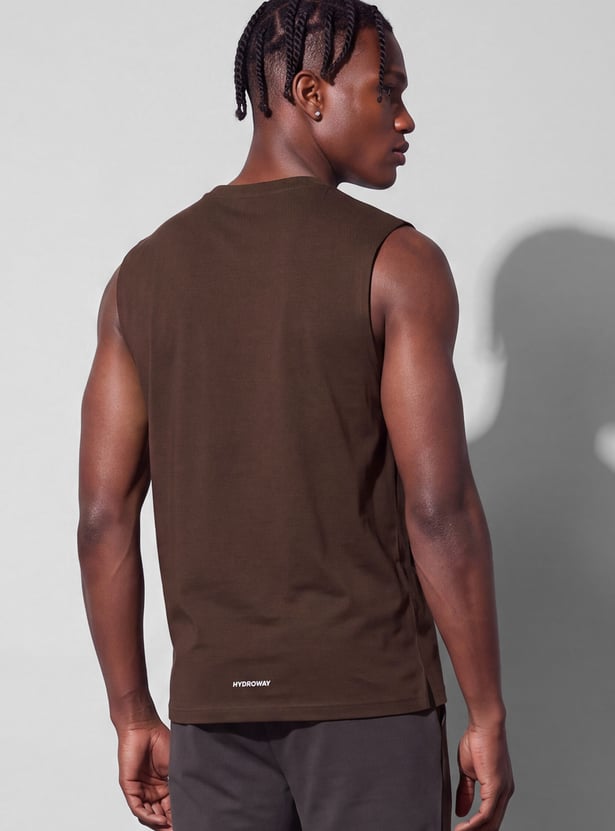 KAPPA Solid Sleeveless T-shirt